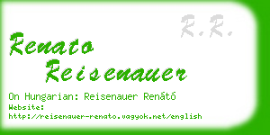 renato reisenauer business card